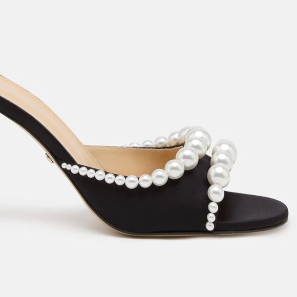 Mach & Mach SIRENE SATIN MULES - Picture 2 of 7